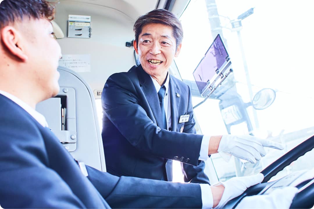 必要なのは、お客様の安全と地域を支える次世代のドライバーの活躍・Qualification training program
